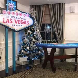 Christmas wedding Las Vegas style