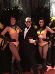themed casino event bond girls