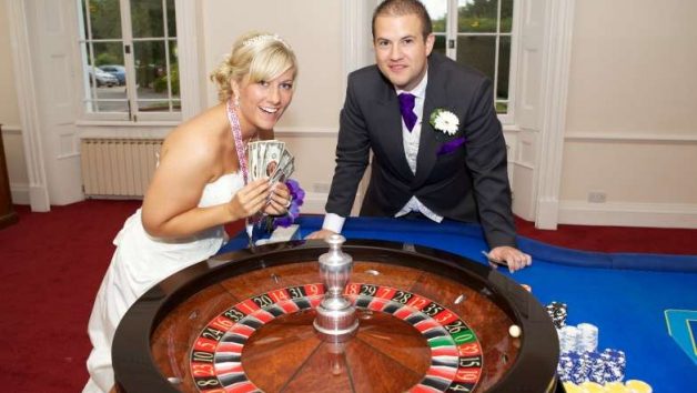 Wedding fun casino hire