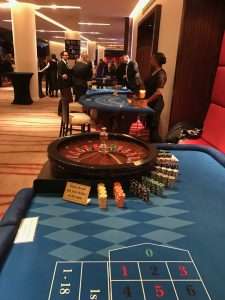 Casino hire corporate event at Westminster Park Plaza