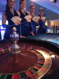 Fun casino at the London Grosvenor House Hotel