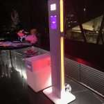 Photo booth at The Gherkin