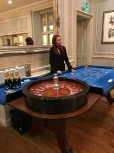 Office party event roulette-hire London